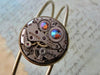 Steampunk Bracelet - In the Works - Steampunk watch parts cuff