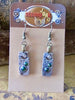 Steampunk - Emerald  - Steampunk Earrings - Repurposed art