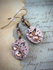 Watch movement Earrings - Steampunk ear gear - Gold - Steampunk Earrings - Repurposed art