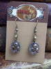 Steampunk Earrings - Unique - One of a kind - Watch movement earring - Gold Swarovski crystals - Great for stocking stuffer or birthday gift