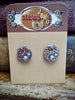 Steampunk Stud Earrings with Mechanical Watch Movement, Steampunk Earrings , Steampunk jewelry