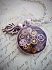 Steampunk Watch movement pendant - Octopus Garden - Steampunk Necklace - Repurposed art