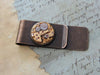 Money Clips for Men - Steampunk Jewelry - Gifts Under 25 - Vintage Rose gold watch movement Money Clip - Gift for Man / Groomsmen