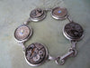 Steampunk Jewelry Bracelet - In the Works - Steampunk watch parts charm bracelet