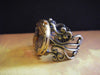 sphere- Steampunk Ring - Repurposed art