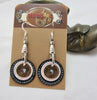 Unique - one of a kind - Steampunk ear gear - Steampunk Earrings - Womans earrings - For her Pocket watch fob clip