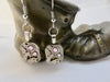 Steampunk ear gear - watch movement - Light Amethyst - Steampunk Earrings - Repurposed art