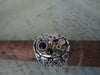 Steampunk Ring - Black / Onyx Ring Hamilton Watch Movement Ring  - Unisex