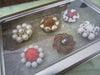 Recycled - Upcycled - Vintage Earring Magnet Gift Set - Great stocking stuffer or birthday gift -  by Steampunkjunq