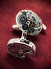 Elgin - Steampunk - Cufflinks - Cuff Links -Repurposed - Up cycled