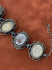 Steampunk Bracelet - In the Works - Steampunk watch parts charm bracelet - Vintage watch parts