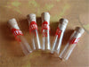 Vintage  Watch parts vials - Old glass containers - D72