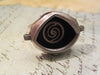 Steampunk ring - Helicoid- Steampunk jewlery made with real vintage watch parts