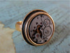 Sphere- Steampunk Ring - Repurposed - recycled