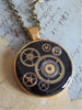 Steampunk necklace - Orbit - Steampunk Neckalace Pendant