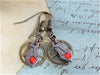 Steampunk Earrings - Precious Time  - Steampunk jewelry made with real vintage watch parts