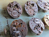 Steampunk watch parts - Vintage Antique Watch movements - j12