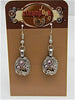 Steampunk earrrings  - Light Amethiyst - Hamilton - Steampunk jewelry