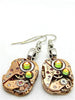 Steampunk Earrins - Watch movement Earrings - Gleam - Steampunk jewelry made with real watch parts