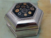 Steampunk Jewelry Box - Victorian Style - Velvet lined - Vintage hinged Jewelry Box