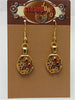 Steampunk ear gear - watch movement - Gold - Steampunk Earrings - Repurposed art