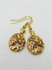 Steampunk ear gear - watch movement - Gold - Steampunk Earrings - Repurposed art