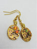 Steampunk ear gear - watch movement - Gold - Steampunk Earrings - Repurposed art