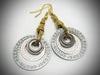 Unique - one of a kind - Steampunk ear gear -  Toc  - Steampunk Earrings - Womans earrings - For her